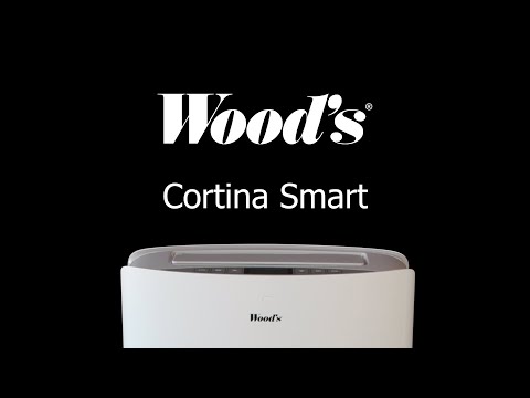 Wood's Cortina Silent 12K Smart Home