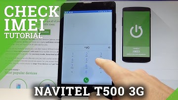How to Check IMEI in NAVITEL T500 3G - IMEI and Serial Number Info |HardReset.Info
