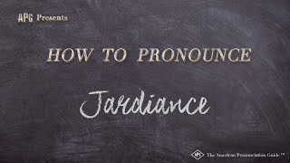 How to Pronounce Jardiance (Real Life Examples!)