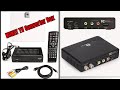 How to Set Up a TV Box? HD Antenna ATSC TV Converter Box HDMI Output Review