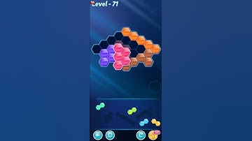 BLOCK! Hexa Puzzle! Specialist Level 71 (Premium) - Lösung Solution Walkthrough