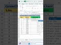 Convert Meter to Kilometer in Excel | Exceltips &amp; Exceltricks | #excel #shorts #viral #exceltips