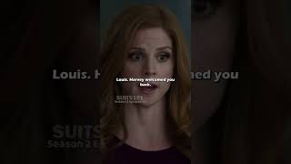 | Louis shutting down Donna and Harvey | Suits Best Moments #shorts