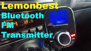 Lemonbest FM Transmitter Unboxing and test.