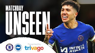 UNSEEN: Chelsea v Brighton - ENZO brace downs Seagulls! | Premier League 2023\/24 | Chelsea FC