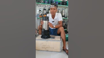 máy bơm nước thải có dao cắt hệ cánh soắn