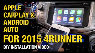 20142019 Toyota 4Runner | Wired Apple CarPlay | DIY Installation Video