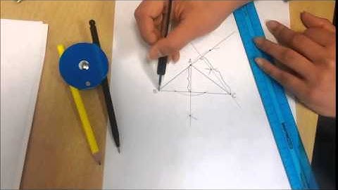 How to construct the altitudes of a triangle