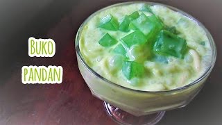 Buko Pandan Recipe  (Filipino Dessert Salad)