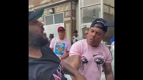 Queenzflip pulls up on Benzino in the Bronx