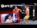 РЕАКЦИЯ НА ГЕЙМПЛЕЙ UFC 5 | ЭТО ЛУЧШИЙ СИМУЛЯТОР ЕДИНОБОРСТВ ???