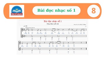 BÀI ĐỌC NHẠC SỐ 1 - LỚP 8 | SGK CHÂN TRỜI SÁNG TẠO