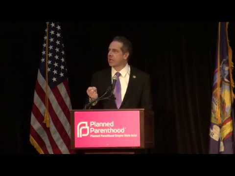 Image result for Andrew Cuomo at Planned parenthood