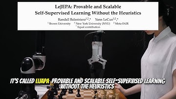 LeJEPA: Provable and Scalable Self-Supervised Learning Without the Heuristics (Nov 2025)