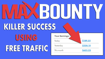 How To Make 100$ A Day With Maxbounty Using Free Traffic Formula