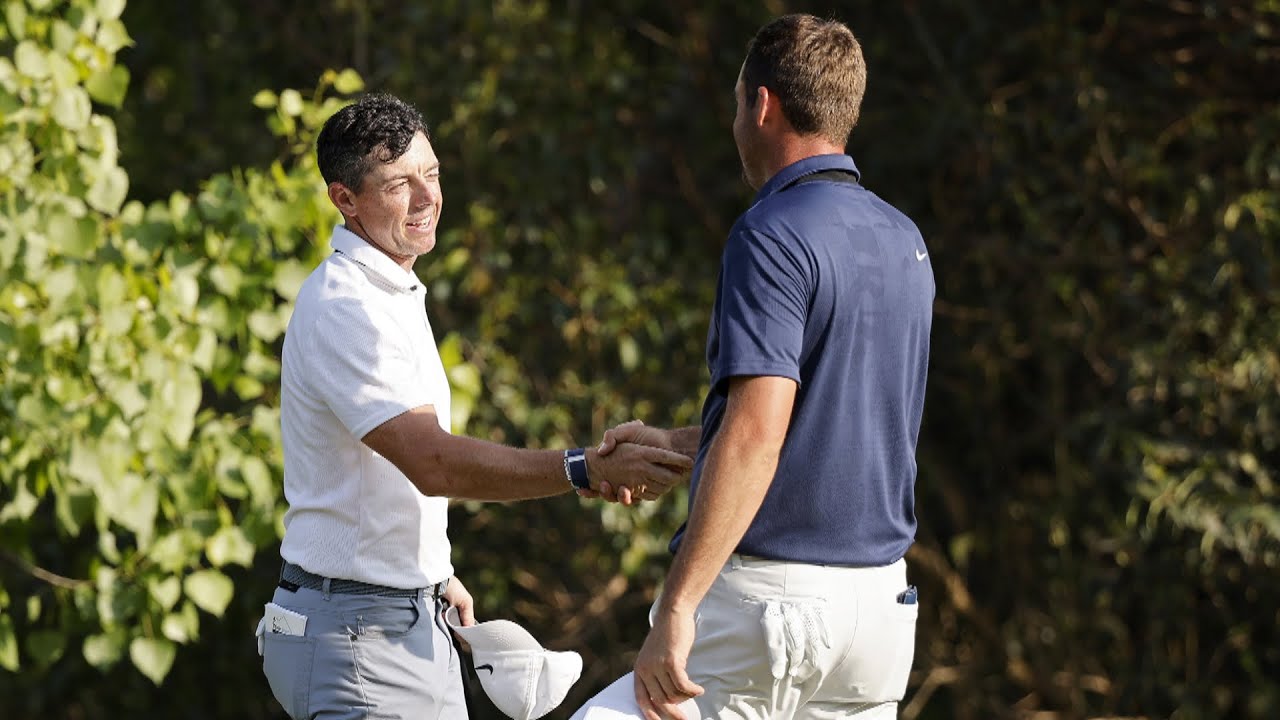 Scheffler, Hovland, Conners grab PGA Championship lead