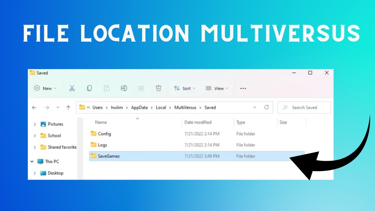 How to Find the File Location for MultiVersus - YouTube