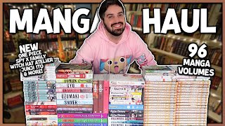 Another Massive Manga Book Haul  96 Volumes of Manga!