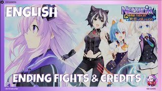 [Spoilers] Neptunia Game Maker R:Evolution Ending, Boss Fight Gameplay, & End Game Credits | English