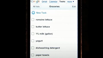 Tasks