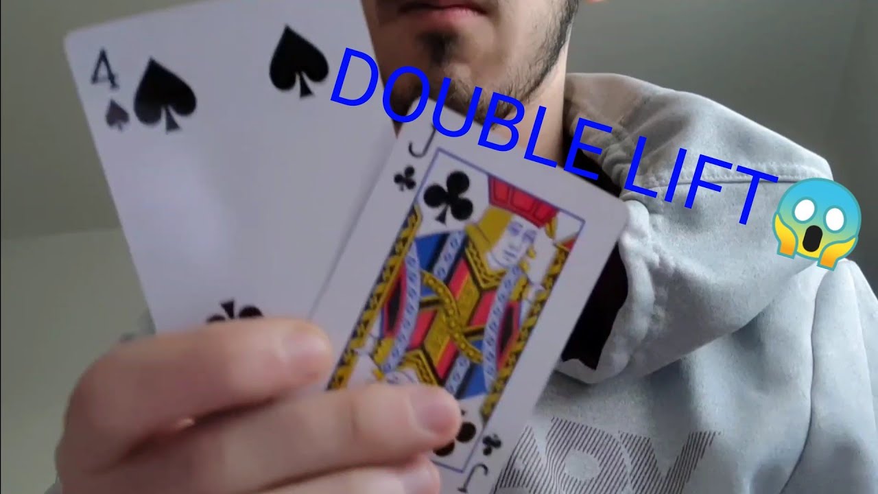Card MAGIC TRICK double lift easy to learn | 9s2000 - YouTube