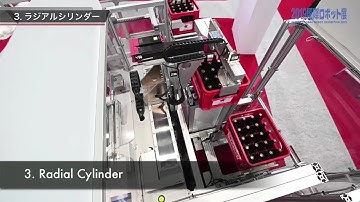 Robot Show 2019 #03 Radial Cylinder of ELECYLINDER, IAI