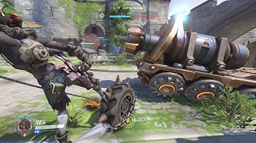 Overwatch — Junkrat Gameplay — Dat Payload