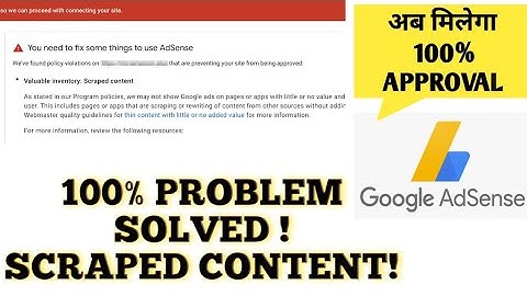 100% Problem Solved | Adsense Scraped Content! | Make Unique Article in ONE CLICK !!! |