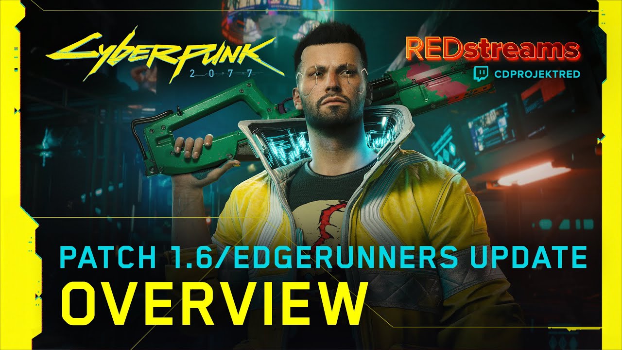 Cyberpunk 2077 gets an Edgerunners-themed update today