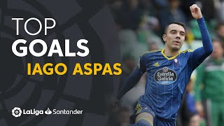 TOP 25 GOALS Iago Aspas in LaLiga Santander