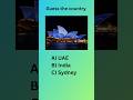 Guess the country by landmark #shorts #landmark quiz