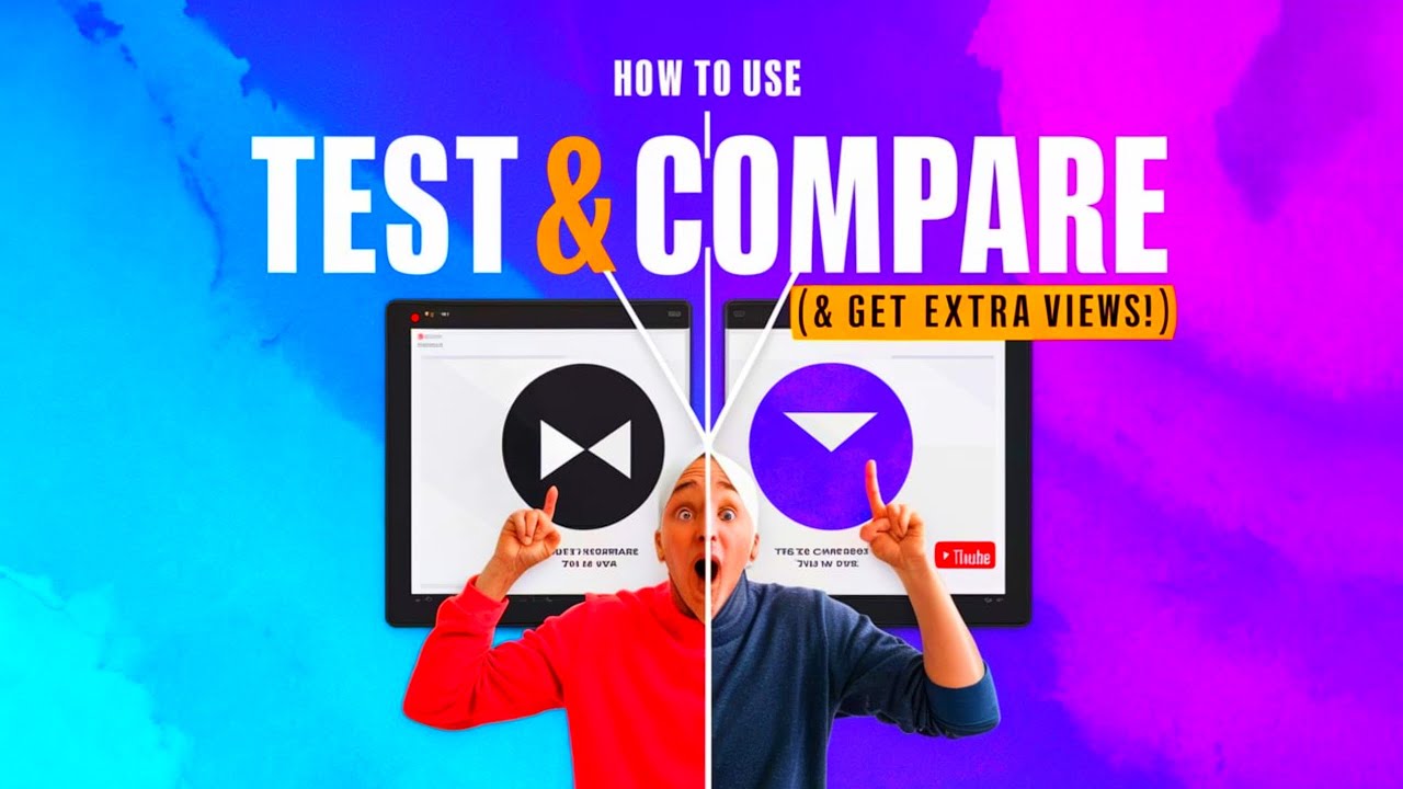 how to use test & compare feature on youtube / How to Use YouTube's ...