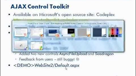 Intertech ASP.NET AJAX Custom Controls Training- 3