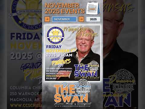 November 2025 Events Dennisswanberg Theswan Encourageoneanother Funfaith Gritdontquit
