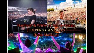 Hardwell & W&W vs. Martin Garrix - JUMPER vs. ANIMALS (Kudi MashUp)