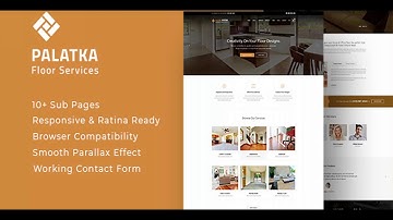 Palatka : Floor and Paving Service HTML Template | Themeforest Website Templates and Themes