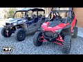 RZR PRO XP Ultimate and GENERAL XP 4 1000 Deluxe OVERVIEW and FIRST RIDE