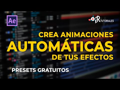 Video: ¿Cómo agrego efectos y ajustes preestablecidos en After Effects?