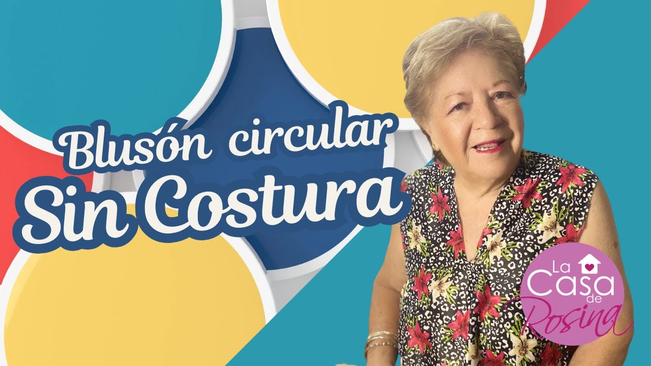 DIY - BLUSON CIRCULAR SIN COSTURAS