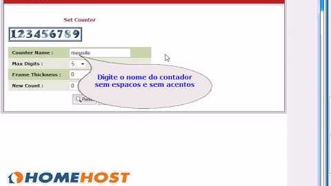 Como criar um contador de visitas