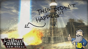 Fallout New Vegas Gameplay Walkthrough Part 10 - "BROKE ASS LASER!!!" 1080p HD