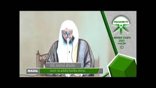 Sheikh Zainul Abidiyn - Tuwe na Adabu katika Elimu