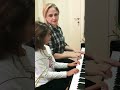 Practicing duet by ronya