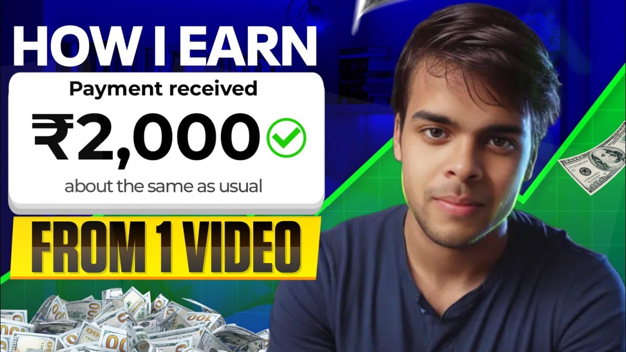 How I Made 2000 Rs From 1 Video | My First Paid Collab | By @HumaaraAnni