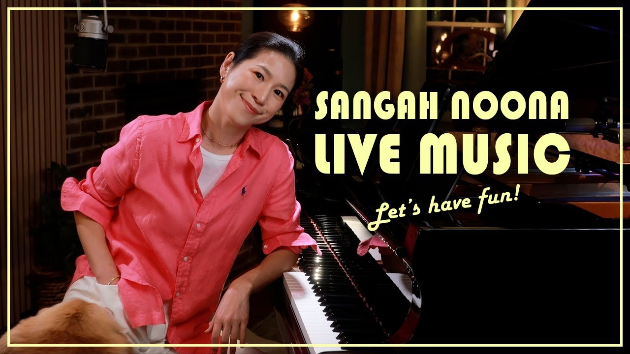 🔴LIVE Piano (Vocal) Music with Sangah Noona! 10/31