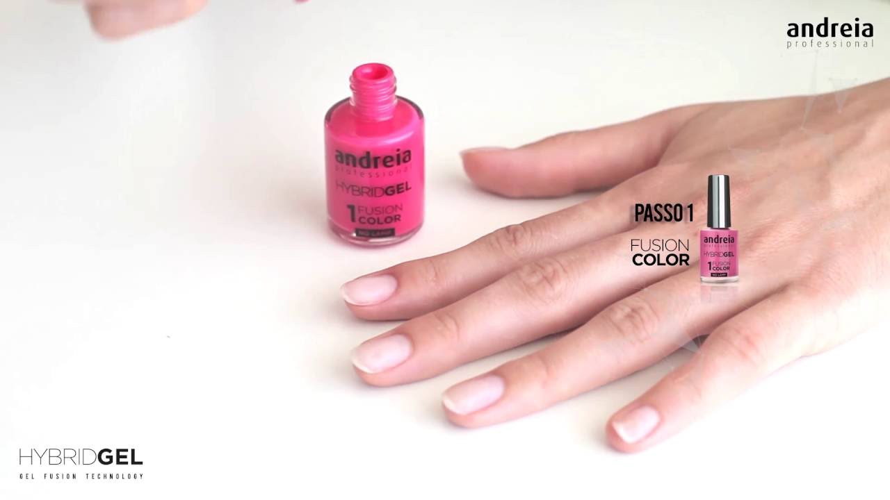 Como aplicar a gama Hybrid Gel Andreia Professional