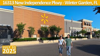 Walmart Supercenter in Winter Garden Florida at 16313 New Independence Parkway - Shopping Store 110