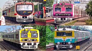 [4 in 1] Most Unique Advanced & Beautiful Electric Multiple Unit Train | Pink Medha +BEML +Sea Green