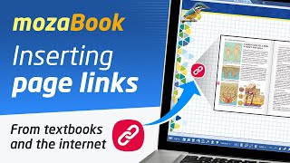 mozaBook - Inserting page links