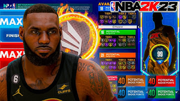 BEST LEBRON JAMES BUILD ON NBA 2K23 NEXT-GEN | INSIDE-OUT POINT FOWARD | BETTER THAN JOE KNOWS😱..?